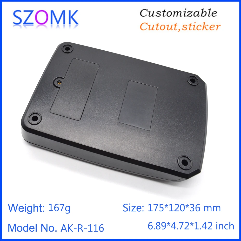 plastic case outdoor card reader RFID access housing enclosure instrument box szomk hot sales project box (9)