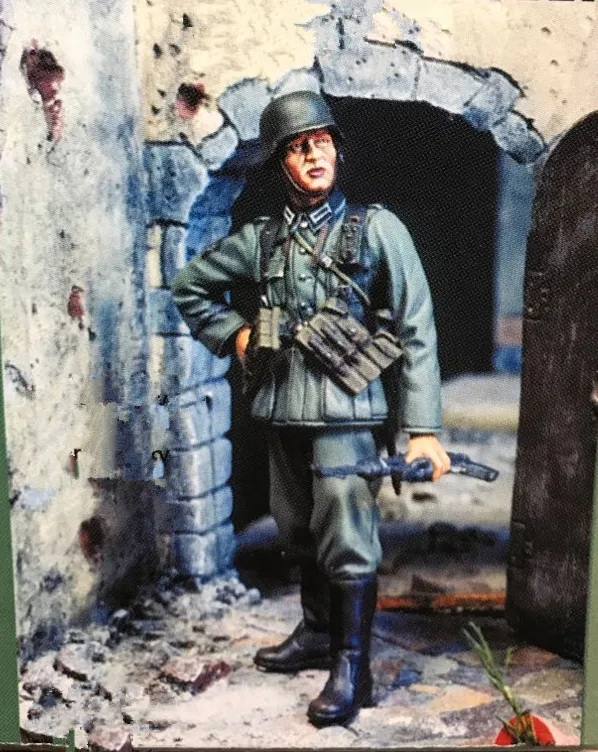 1/35 каучуковая фигурка модель комплект Unassambled Неокрашенная 633