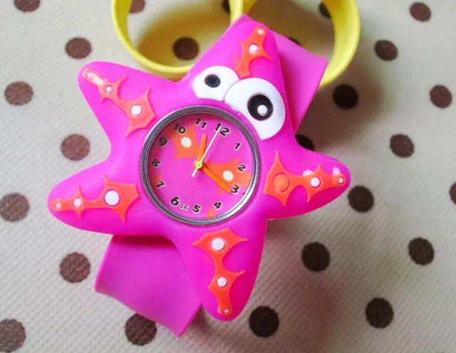 HOT Sale watches 3D Kid Cartoon watches Starfish children sports High quality sl HOT Sale watches 3D Kid Cartoon watches Starfish children sports High quality sl