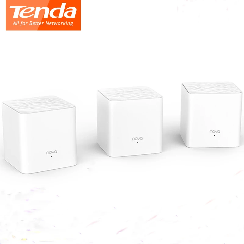 Tenda Nova MW3 Wifi роутер AC1200 двухдиапазонный для всего дома Wifi покрытие сетка WiFi система беспроводной мост, приложение дистанционное управление