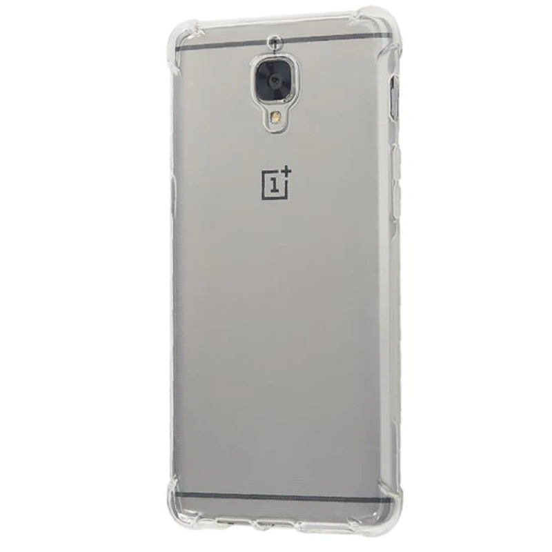 

Oneplus 3 Case Oneplus 3T Case with Airbag Corners Shockproof Transparent Soft Silicone Cover for Oneplus 3T One plus 3T