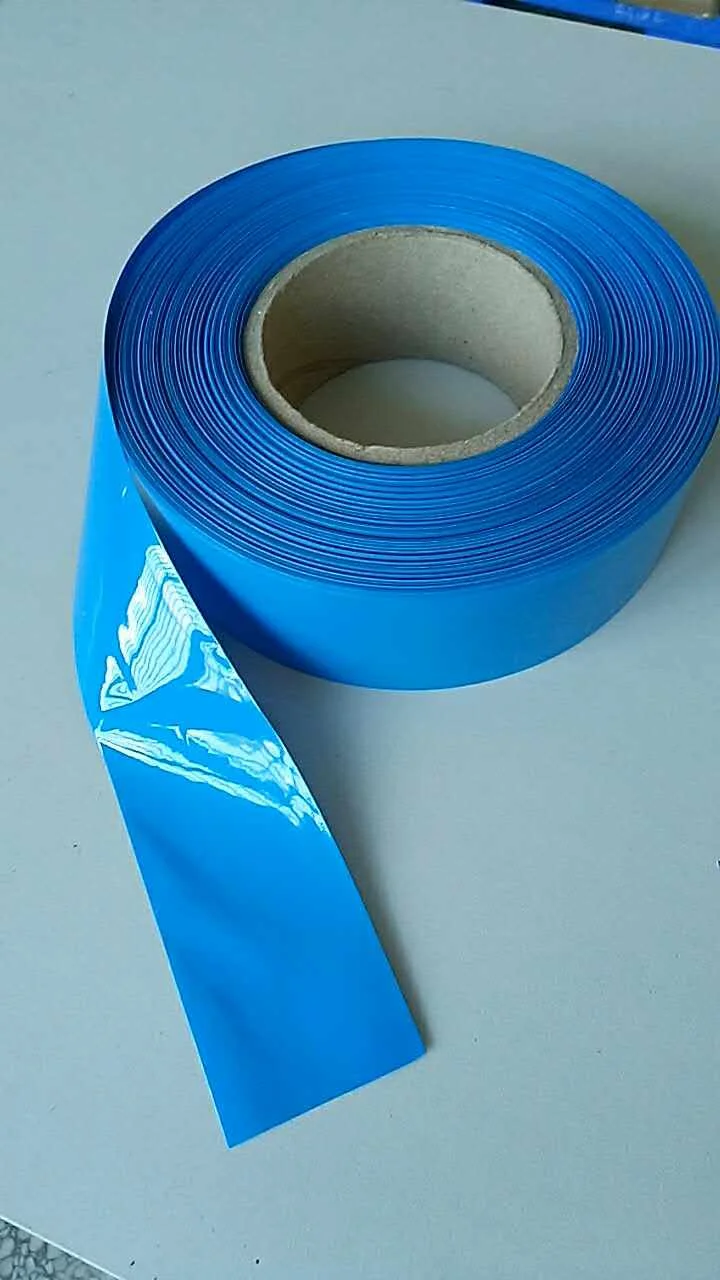 

XNEMON 1m PVC Heat Shrink Tubing Electronic Insulation Materials Blue 30/40/46/52/55/62mm Wide For Lipo Battery 18650 Wrap Films