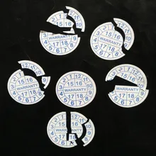 2000 шт/партия гарантия уплотнительная этикетка наклейка пустота если поврежденный гарантийный знак диаметр 2 см