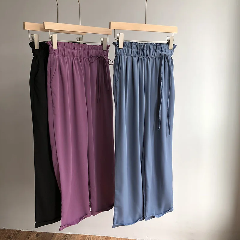 2018 Spring Summer Women Harem Pants Elastic Waist Fashion