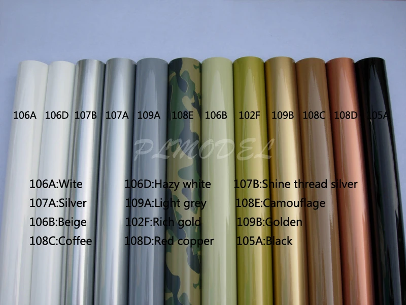 heat shrink film for model planes