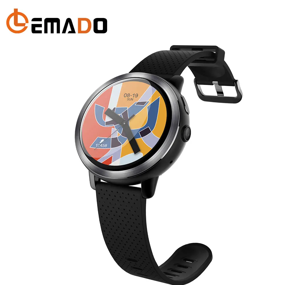 

LEMADO LEM8 4G smart watch with gps IP67 Waterproof with Android 7.1.1 OS 2G+16G huge memory App Connection smartwatch men