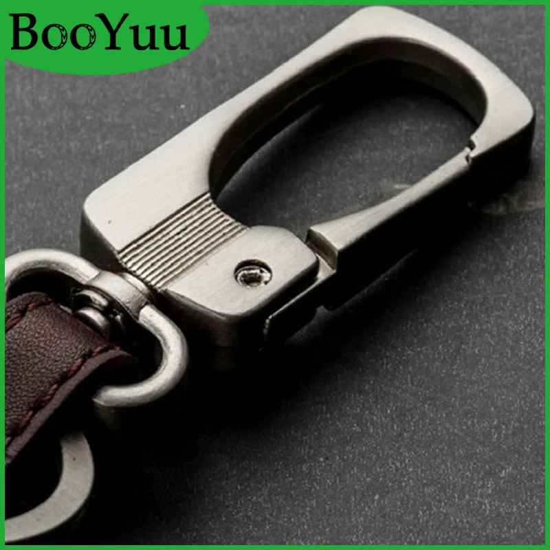 BooYuu цинковый сплав + воловья кожа для складного ключа Автомобильный ключ