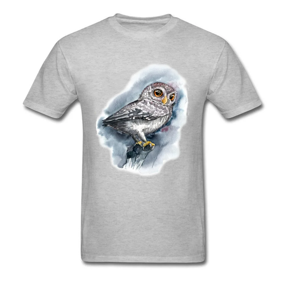 Watercolor Owl_grey