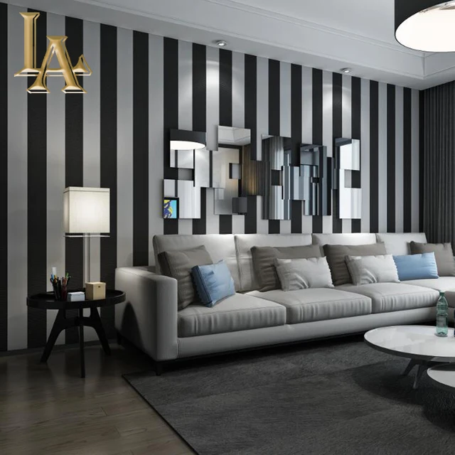 acogedor moda 3d moderno papel pintado a rayas para las paredes de las habitaciones de los - Pintar Paredes A Rayas acogedor moda 3d moderno papel pintado a rayas para las paredes de las habitaciones de los - Pintar Paredes A Rayas