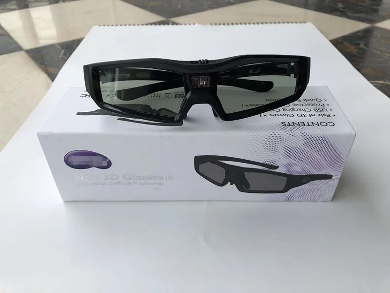 3d-очки с активным затвором DLP 144 Гц для BenQ W1075 W1500 W1070 W750 W1080ST совместимы Optoma SHARP Acer Epson