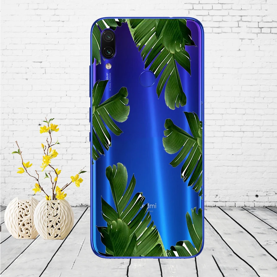 02SX чехол для Xiaomi Redmi Note 7, силиконовый чехол для Xiaomi Redmi Note 7, задняя крышка, чехол для Redmi Note 7, чехол для телефона - Цвет: 2