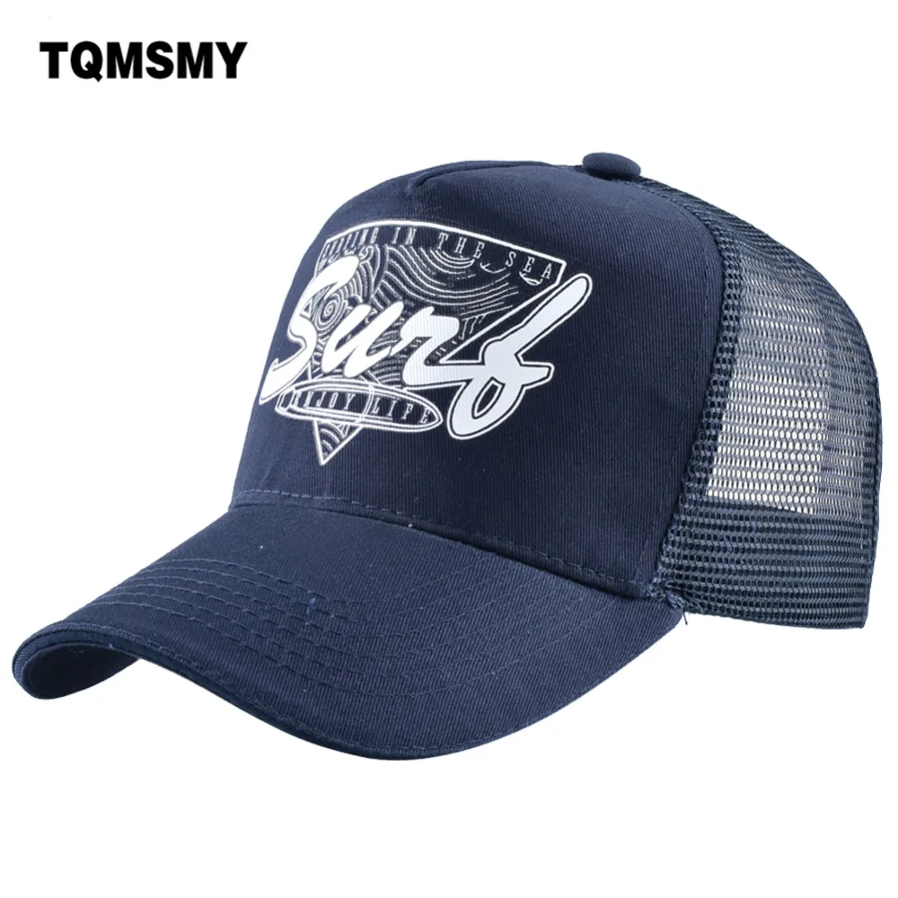 

TQMSMY Summer Printing Pattern Surfing Mesh Caps Men Baseball Cap for Women Trucker Cap Hats For Men Design Casual Caps TMA09