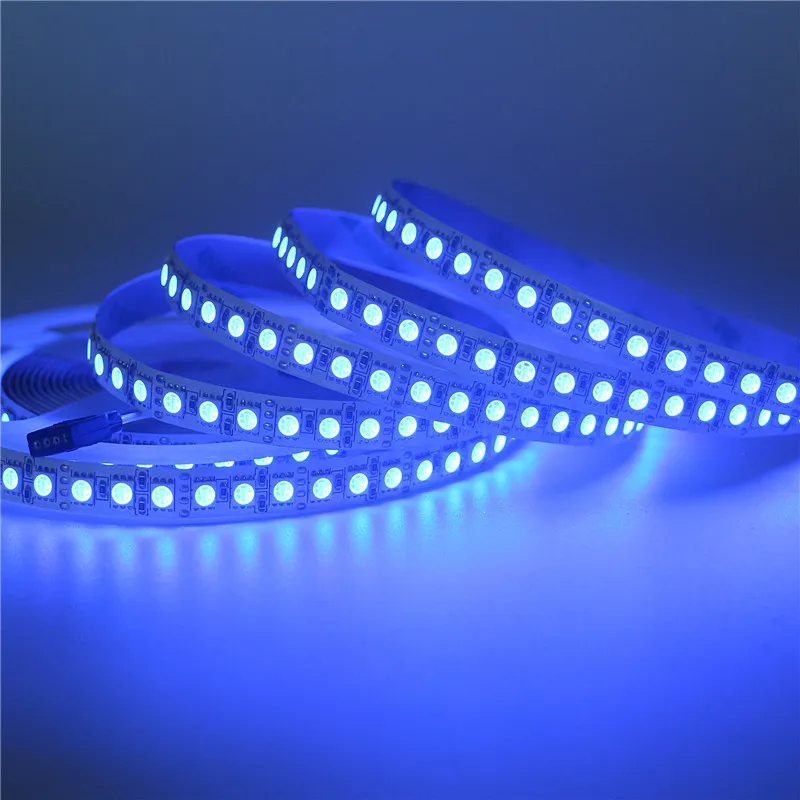 1 м 2 3 4 5 DC12V 5050 гибкая светодиодная лента 60 светодиодов/м 120 SMD5050 Светодиодная