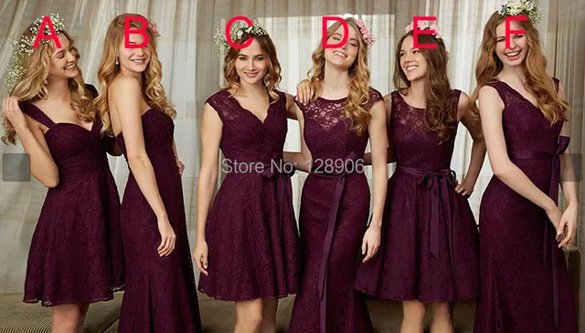 Latest Burgundy Bridesmaid Dresses 2017 Y V Neck Lace Party Dress Latest Burgundy Bridesmaid Dresses 2017 Y V Neck Lace Party Dress With Belt Mini Wedding