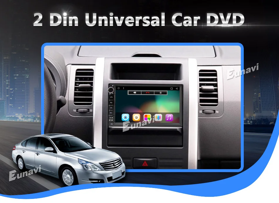 Sale Eunavi Android 8.1 TDA7851 7 inch Universal Car Audio Stereo GPS Navigation Double 2 Din 1024*600 HD Car Radio Multimedia Player 1 Sale Eunavi Android 8.1 TDA7851 7 inch Universal Car Audio Stereo GPS Navigation Double 2 Din 1024*600 HD Car Radio Multimedia Player 1
