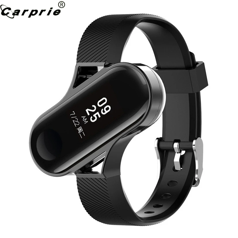 

CARPRIE Irregular Sport Metal frame Wrist Band Strap For Xiaomi Mi Band 3 Silicone Replacement Smart Wristbands 90130