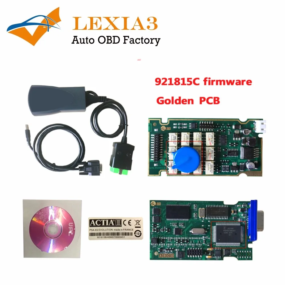 

Better Quality and lower price Firmware 921815C Lexia3 Diagbox Auto Diagnosis Scanner Lexia 3 V48 PP2000 V25