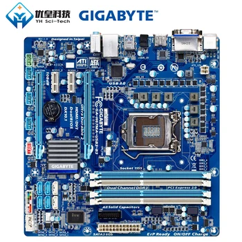 

Gigabyte GA-H67MA-USB3-B3 Intel H67 Original Used Desktop Motherboard LGA 1155 Core i7 i5 i3 DDR3 32G SATA3 USB3.0 Micro-ATX