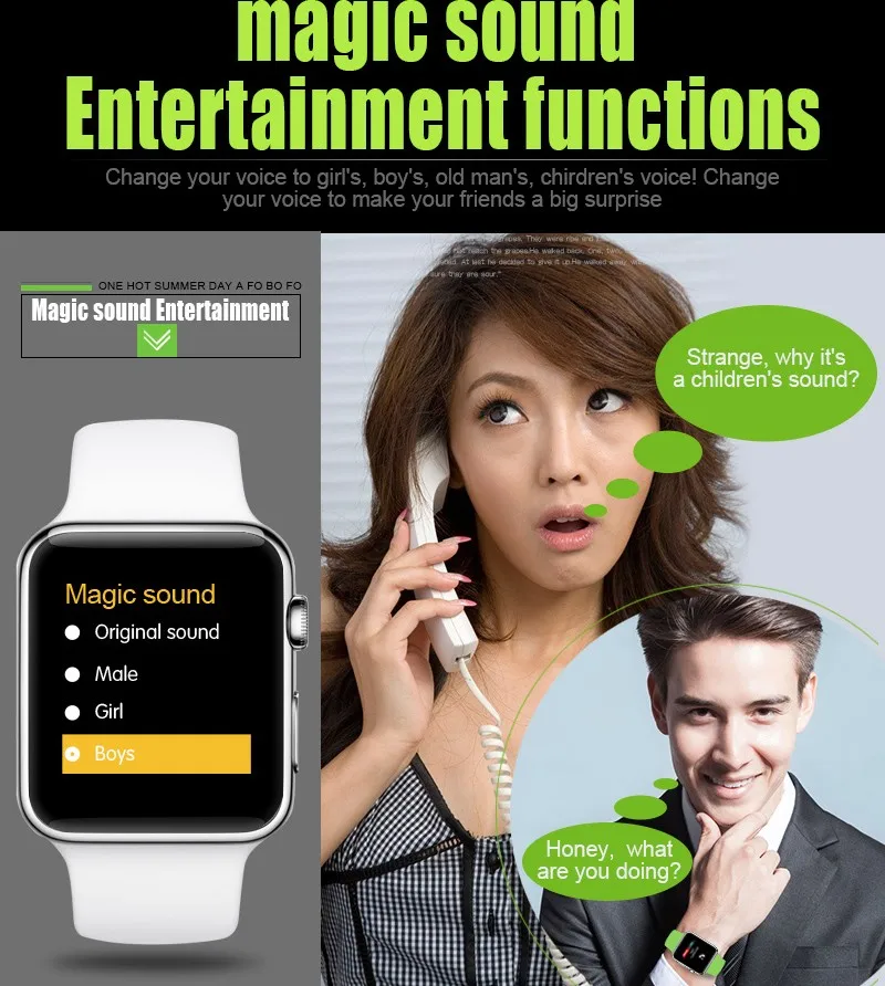 Для apple watch DM09 поддержка sim-карты независимая музыка Смарт-часы для мужчин и женщин для iphone телефона samsung huawei xiaomi PK GT88