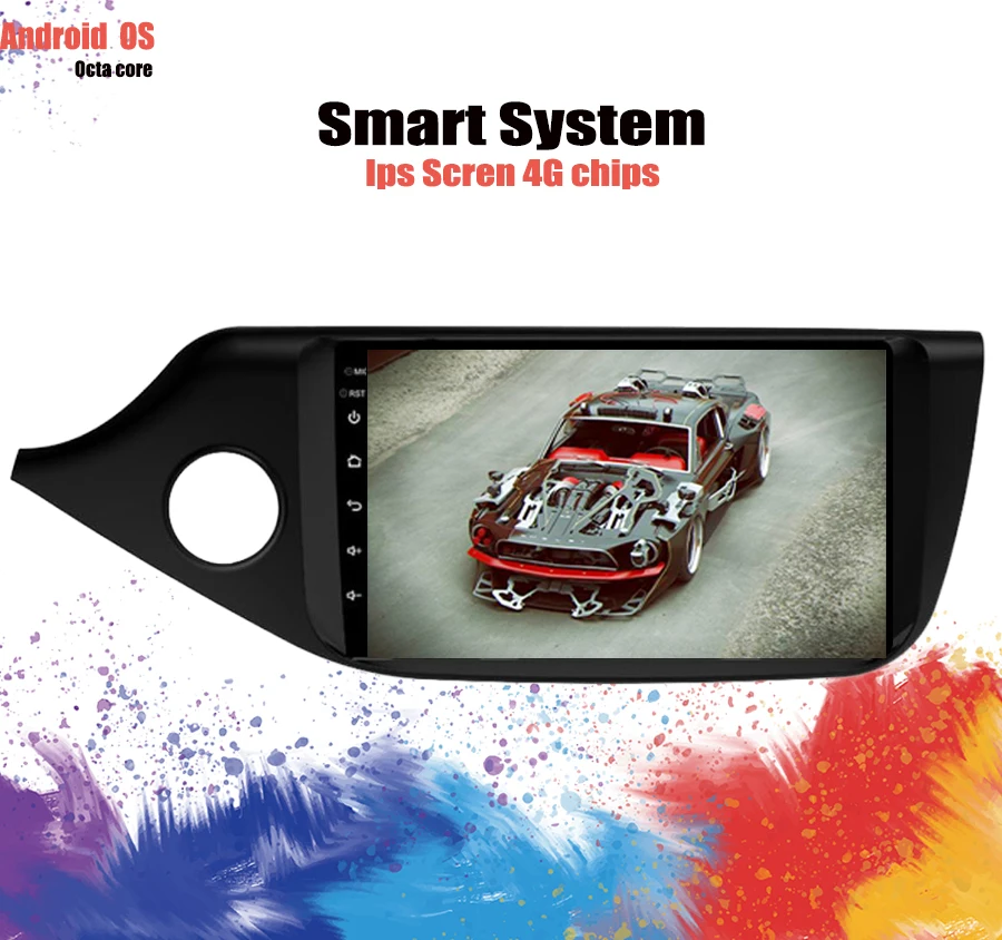 Автомагнитола 2 Din для Kia Ceed 9 &quotAndroid 10.0Car DVD 2013 2014 2015 2016 GPS навигация Мультимедиа FM RDS