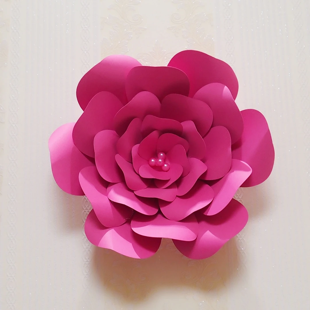 2018 giant paper flowers large half made rose flower kits mix colors large paper flower kits