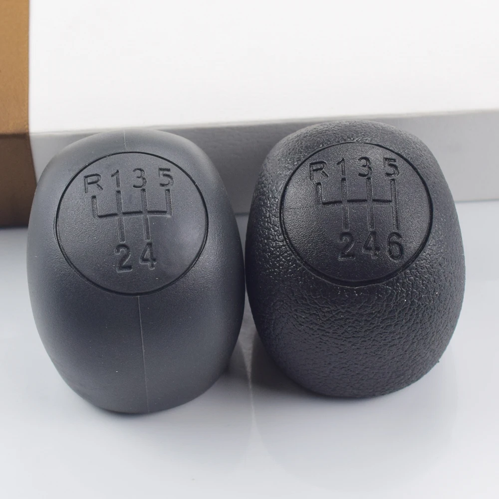 Car Styling 5 Speed Manual Gear Shift Stick Lever Knob Head For FIAT