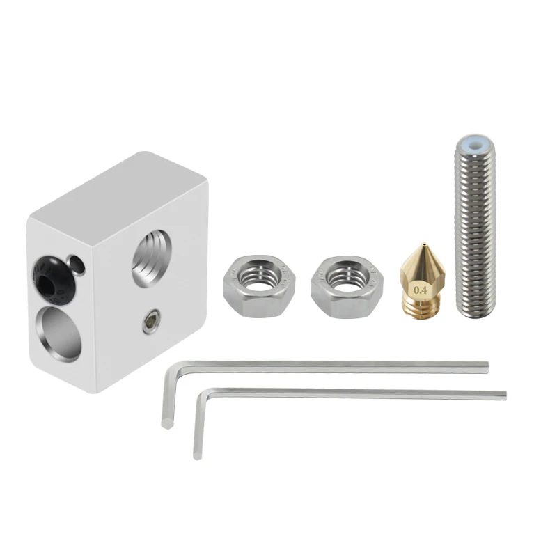 Aluminum block MK8 Extruder