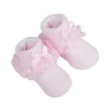 Лидер продаж; хлопковые носки до лодыжки для малышей; носки с бантом для маленьких девочек; Прямая поставка; Jan11