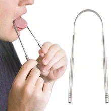 Stainless Steel Tongue Scraper Cleaner Fresh Breath Cleaning Coated Tongue Toothbrush Dental Oral Hygiene Care Tools TSLM1 Stainless Steel Tongue Scraper Cleaner Fresh Breath Cleaning Coated Tongue Toothbrush Dental Oral Hygiene Care Tools TSLM1
