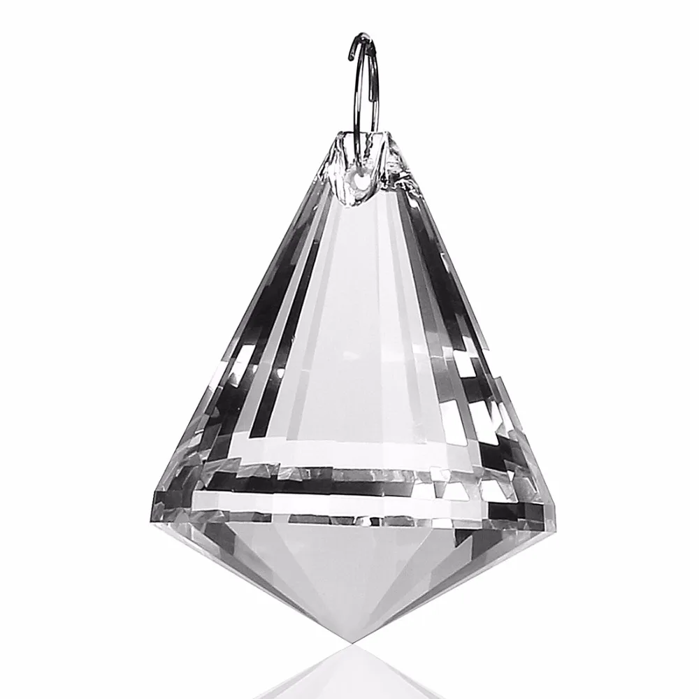 Buy 40mm Clear Crystal Hanging Drops Chandelier Prisms