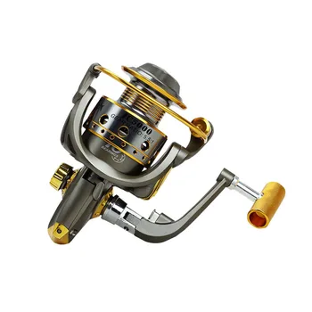 

High Quality Spinning Fishing Reel 10BB 5.5:1 1000-7000 Series Metal Spool Carp Fishing Reels Coil Wheel Tackles