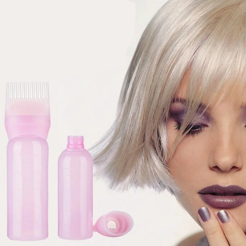

Root Comb Applicator Bottle Hair Dye Bottle With Combs Hair Color Styling