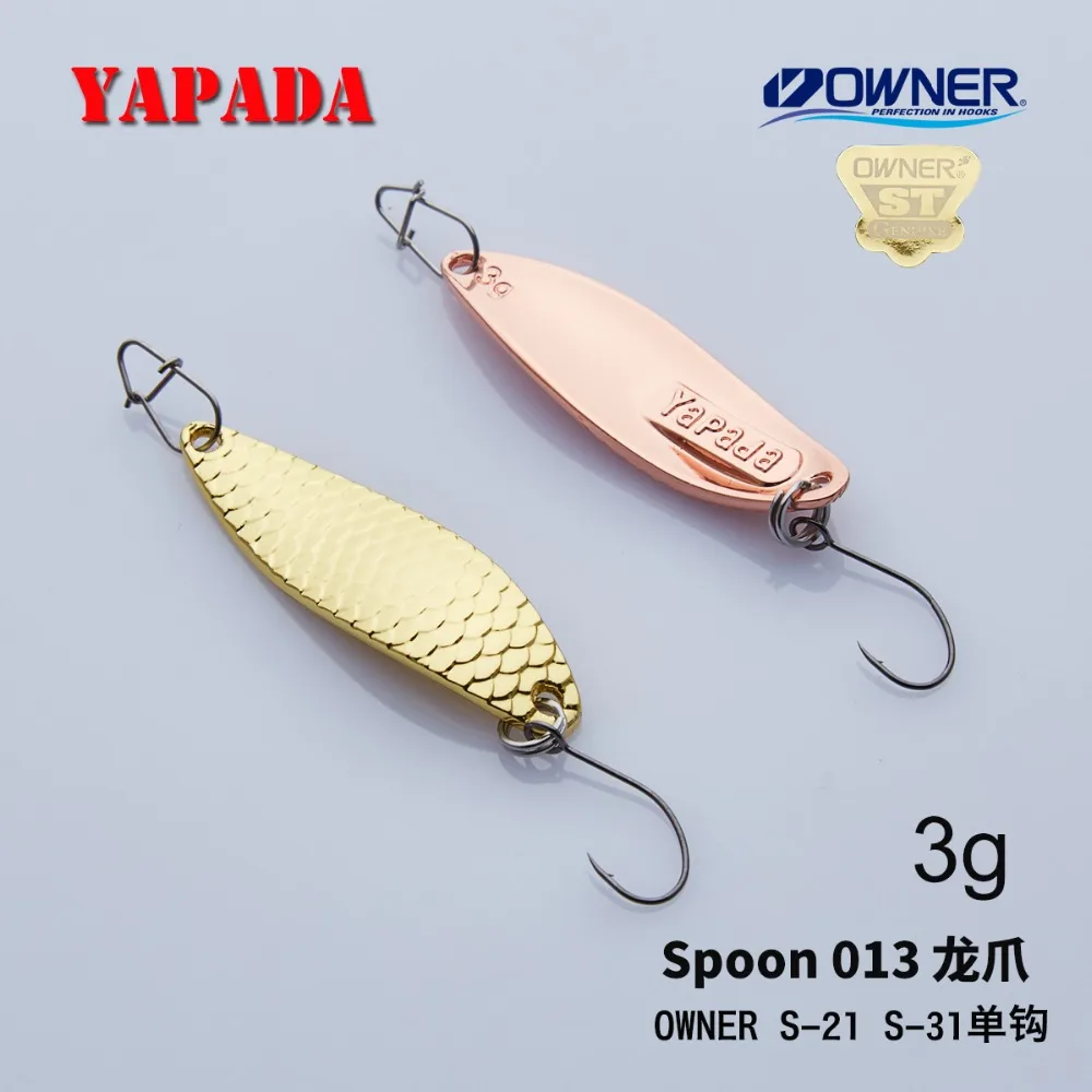 Colher de Iscas de Pesca Colher de Liga de Zinco Iscas com Gancho Yapada Duro 6 Pcs Loong Scale 3.5g e 2.5g e 1.5g Lantejoula Paillette Único 18 High Quality Esporte e Lazer