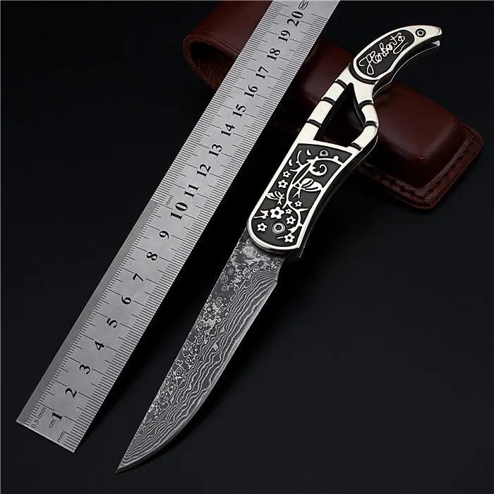 2017 New Outdoor Fixed Tactical Damascus Folding Hunting Knife High Hardness Wilderness Self-defense Survival Camping Knives цена 2017 New Outdoor Fixed Tactical Damascus Folding Hunting Knife High Hardness Wilderness Self-defense Survival Camping Knives цены онлайн