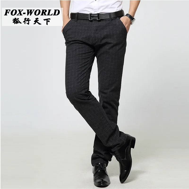 

Quality fashion casual pants trousers 2016 spring and summer men's ultra-thin quality elastic casual pants