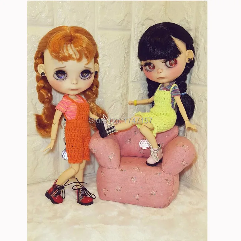 1 пара 1/6 Крутые ботинки Martin Blyth Doll Shoes для Pullip Licca Lati кулы Барби|doll romper|doll customdoll