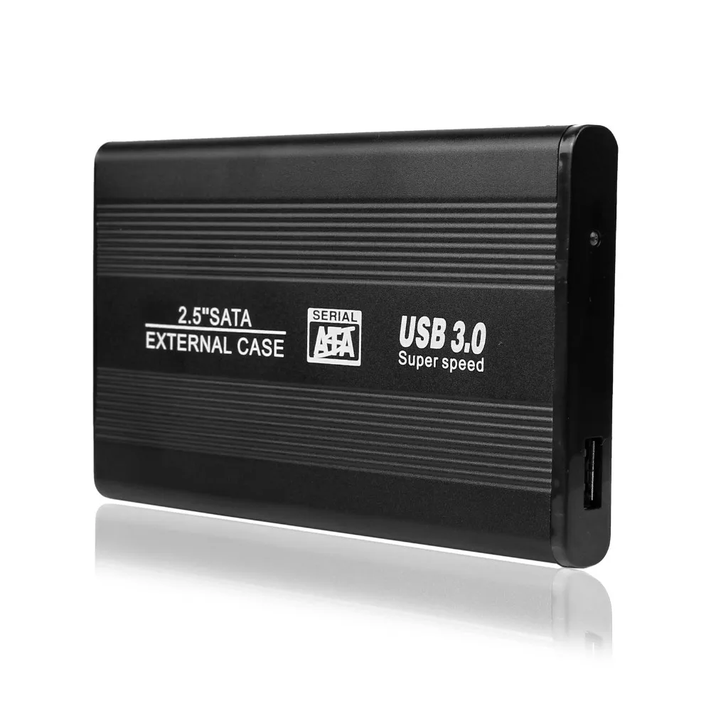 2016 2.5 дюйма USB 3.0 Корпуса для жёстких дисков HDD SATA случае к жесткий диск Внешние