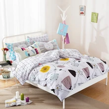 MEILUO Spring And Summer Rural Small Broken Flower Cotton Covered Four-Piece Suit