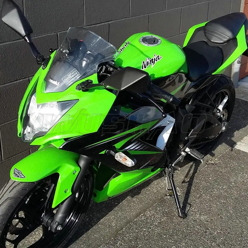 Двухпузырьковый ветровой экран для мотоцикла 2015 2016 2017 Kawasaki Ninja 250SL 250 SL A B BX BX250 Black