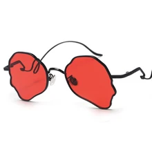 Винтажные очки shauna S tea mpunk, солнцезащитные очки для мужчин, уникальная форма головы, металлическая оправа, бабочки, Оттенки для женщин, чай, шампанское, солнцезащитные очки для мужчин