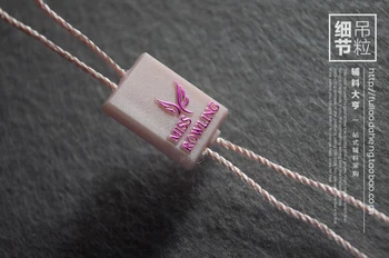 

500PCS STRING SEAL /Miss Rowling high-grade clothes seal/ plastic seal tag/string lock /string hang tag/STRING SEAL