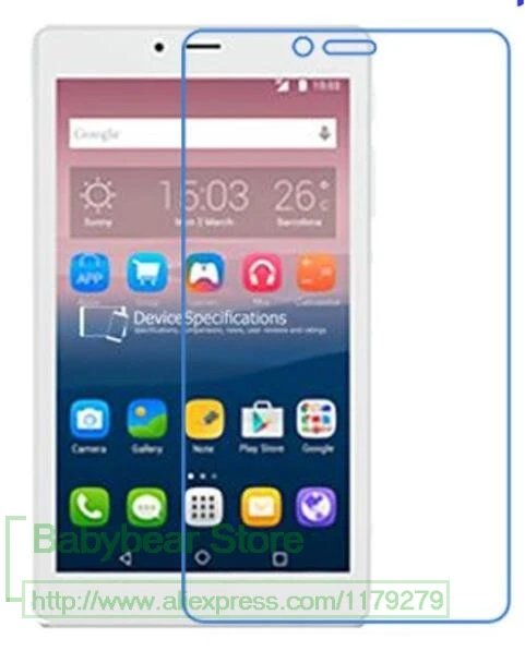 

High Clear Protective Film Explosion-proof Screen Protector For Alcatel OneTouch Pixi 4 7" 3G Tablet For Pixi4 7