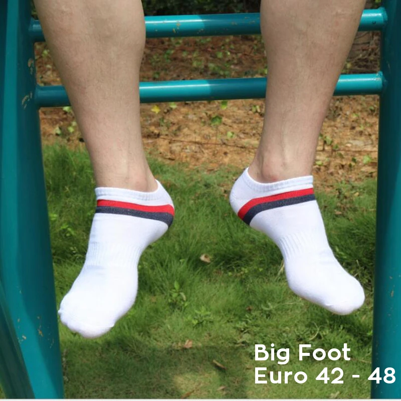 Extra Large size big foot men cotton sock breathable odorless Sweat