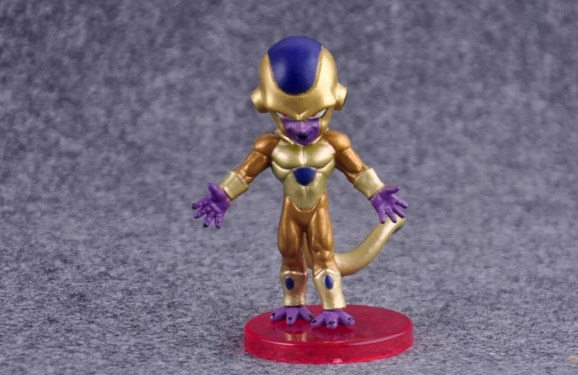 1 шт. Dragon Ball Z Frieza семейная фигурка Золотой Frieza King форма холодной борьбы ПВХ модель злодей ролевая Аниме Коллекция детская игрушка