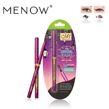MENOW Brand Rotate Eyeliner Make up Eye Shadow Liner Combination Cosmetic Matte Waterproof 2 color Eyeliner