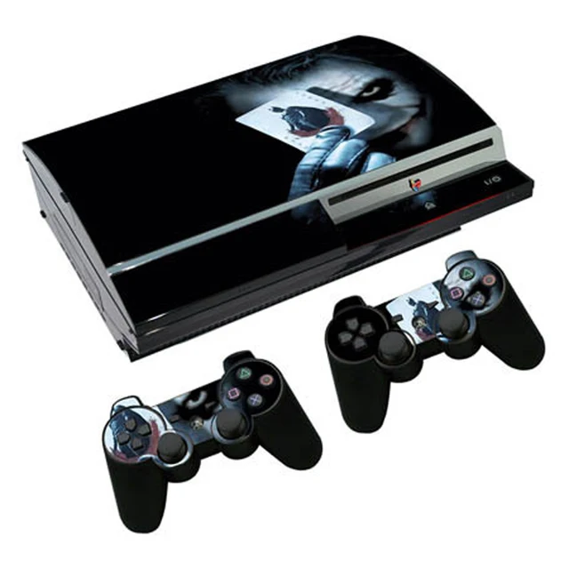 Best Offers Joker Vinyl Skin For PS3 Fat Console Sticker Cover For Playstation 3 Fat Controllers Controle Gamepad Mando Decal