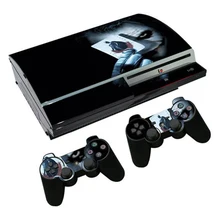 Joker video gamepad de ps3, decalque de controle, pele de vinil para ps3 fat console, playstation 3