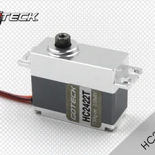 HC2422T Цифровой Металлический Редуктор 7,5 кг-8,5 кг высокий крутящий момент Высокое напряжение без сердечника сервопривод для RC модели автомобиля/самолета с фиксированным крылом/самолета