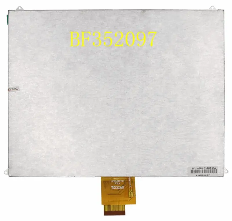 ЖК экран диагональю 9 7 дюйма с двухъядерным процессором WY097ML 352HS36A BF352097|screen 9.7|9.7