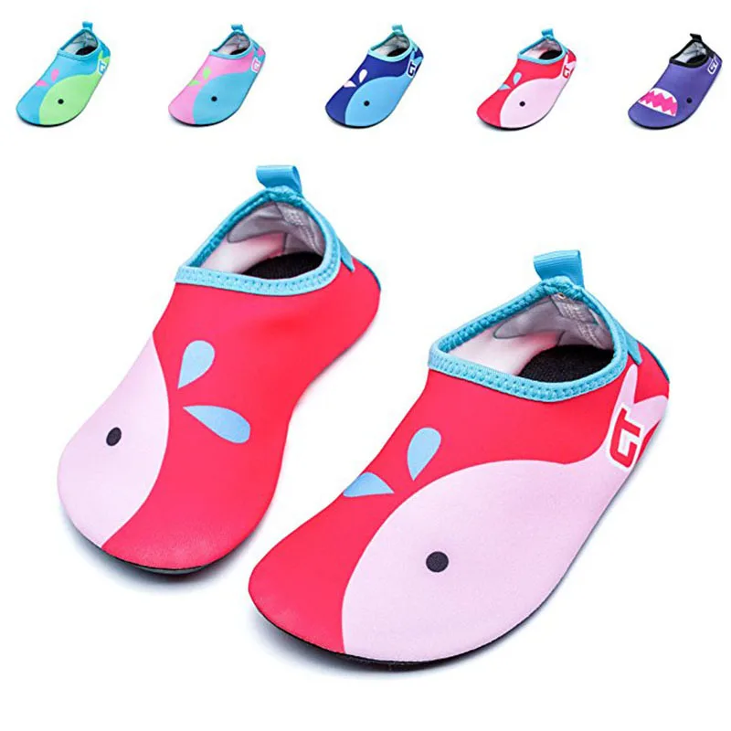 Beach Summer Outdoor Shoes Slippers Kids Children Swim Surfing Water Toddler Shoes Quick Dry Non-Slip Boys Girls Beach Pool (4)